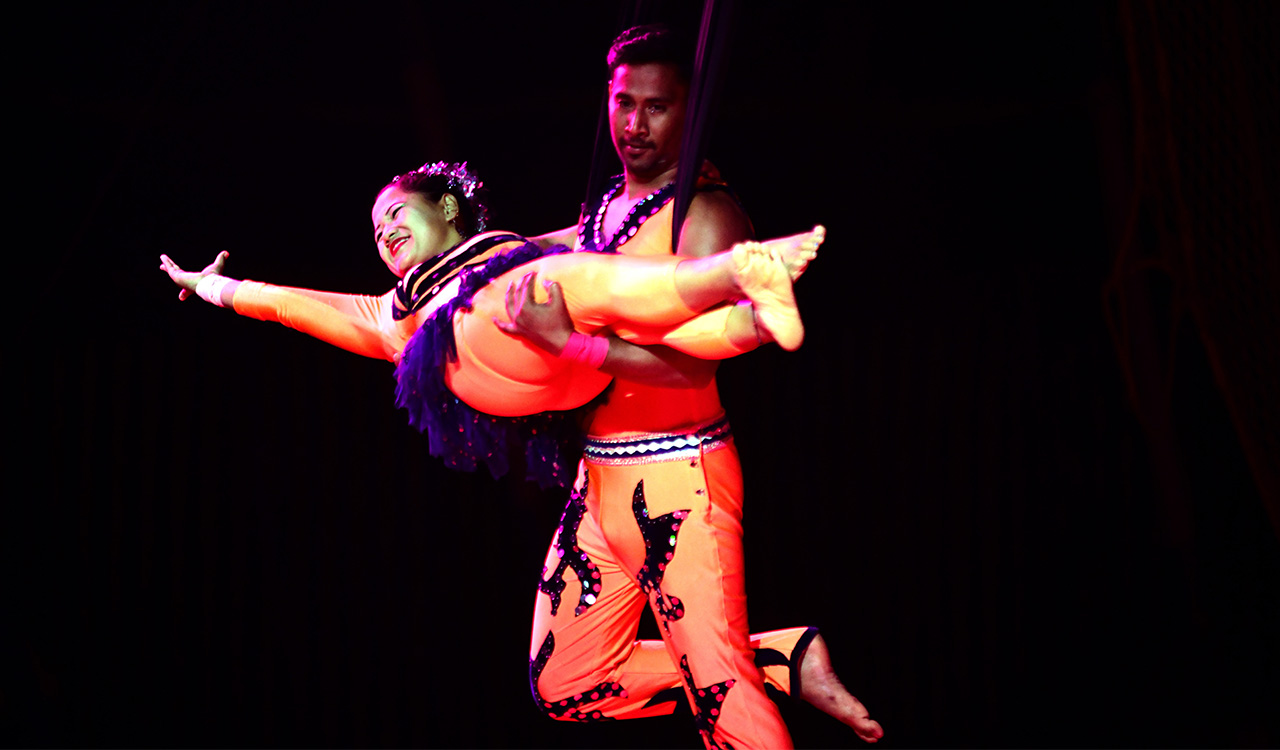 Behind the spotlight: Life behind the acts at Bombay Circus