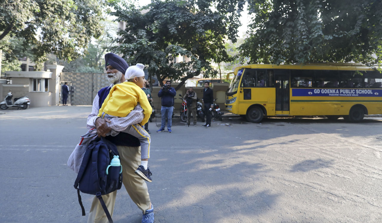 AAP slams Centre over bomb threat to schools, says ‘pathetic law and order’