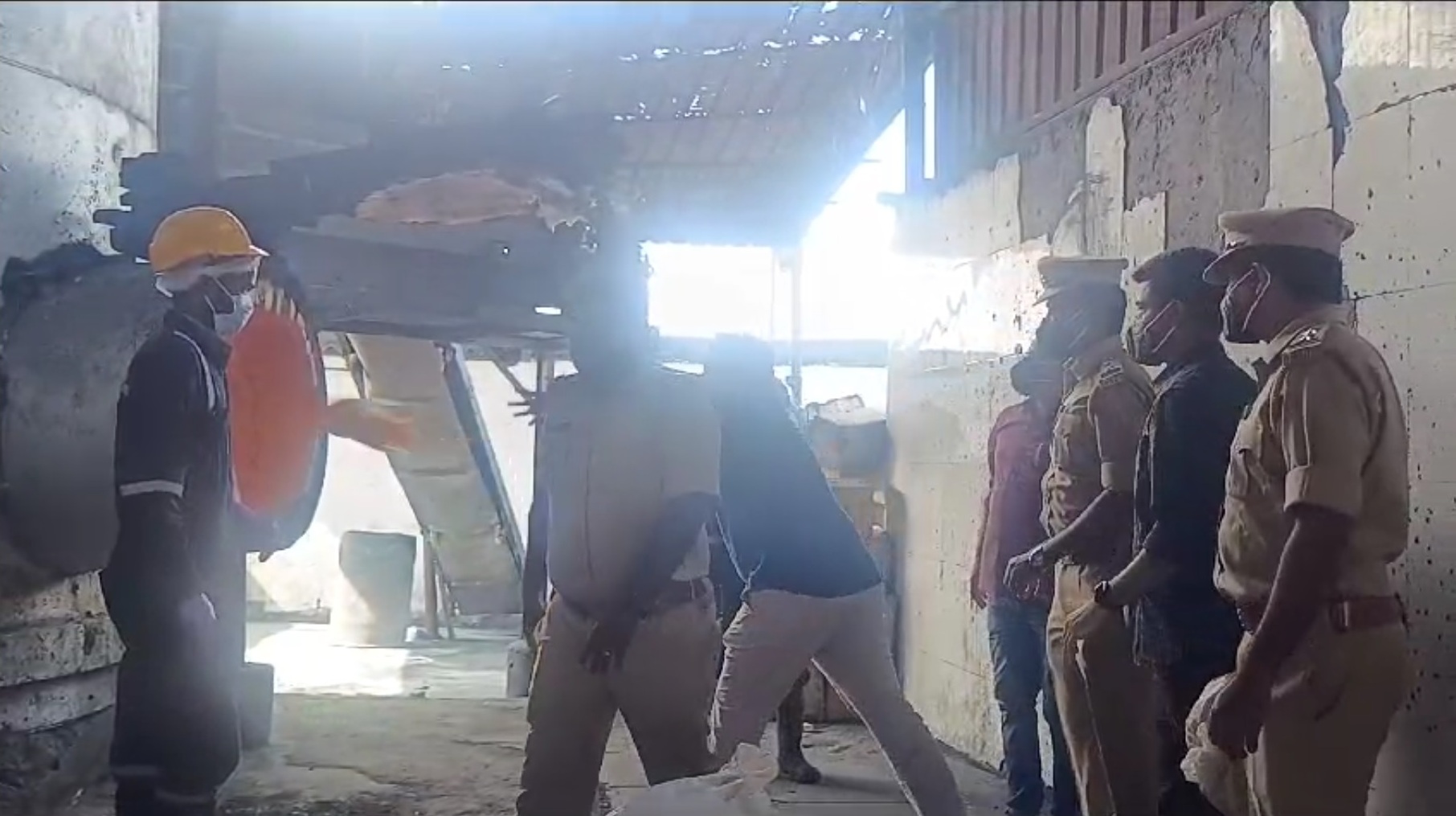 Watch: Telangana excise officials destroy drugs worth Rs 2 crore