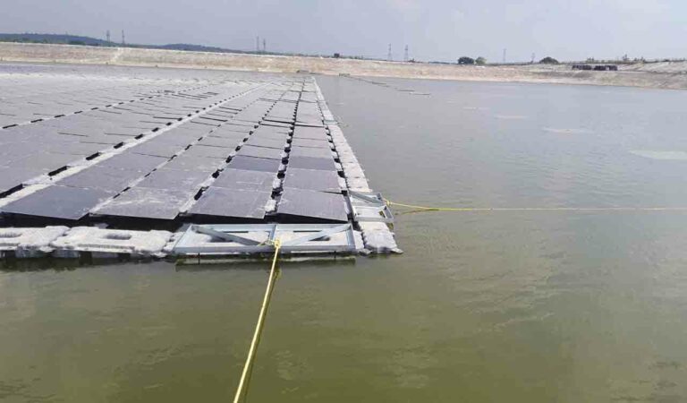 Telangana: Floating solar plant slowly moving towards reality in Lower Manair Dam