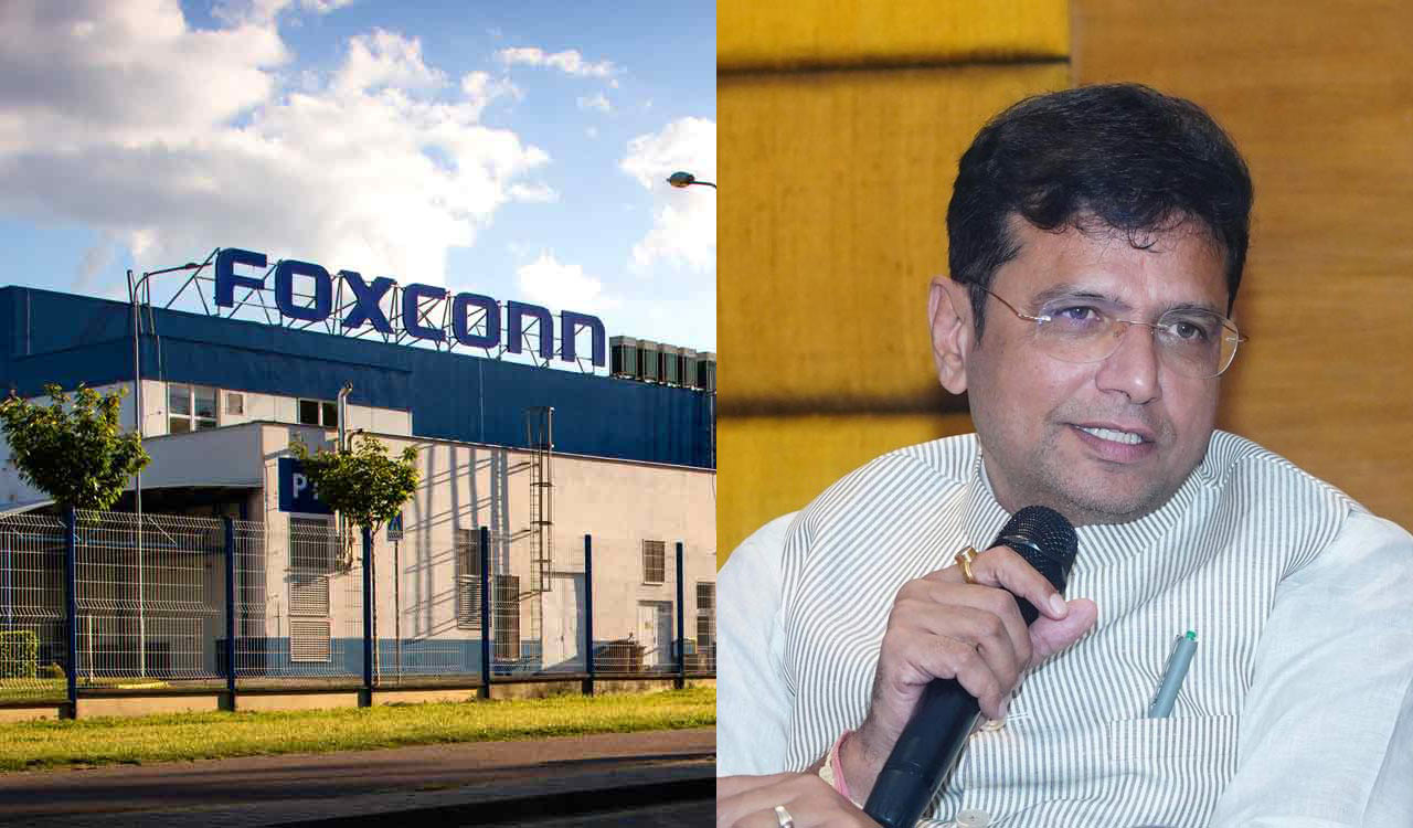 Foxconn to set up its facility in Hyderabad soon, says Sridhar Babu