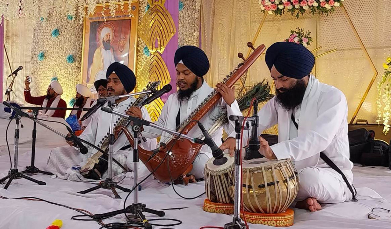 349th Martyrdom of 9th Sikh Guru, Sri Guru Teg Bahadur Sahib observed with gaiety and devotion