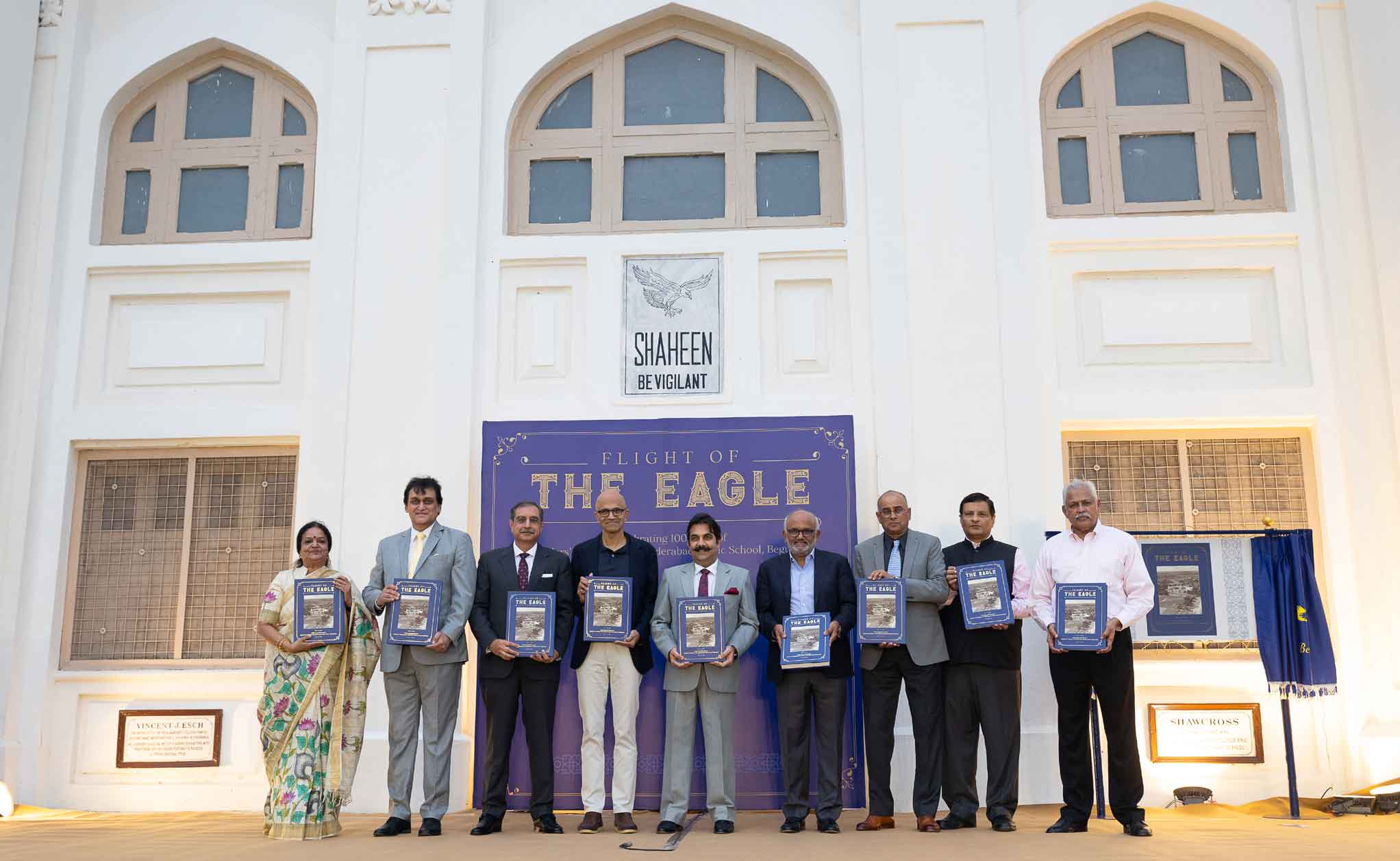 Hyderabad Public School unveils landmark coffee table book “Flight of the Eagle” to mark Centenary celebrations