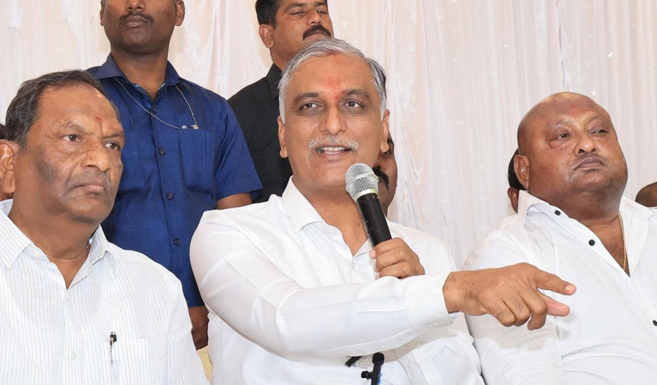 Harish Rao raises concern over rising suicides in police department, urges Congress government for action