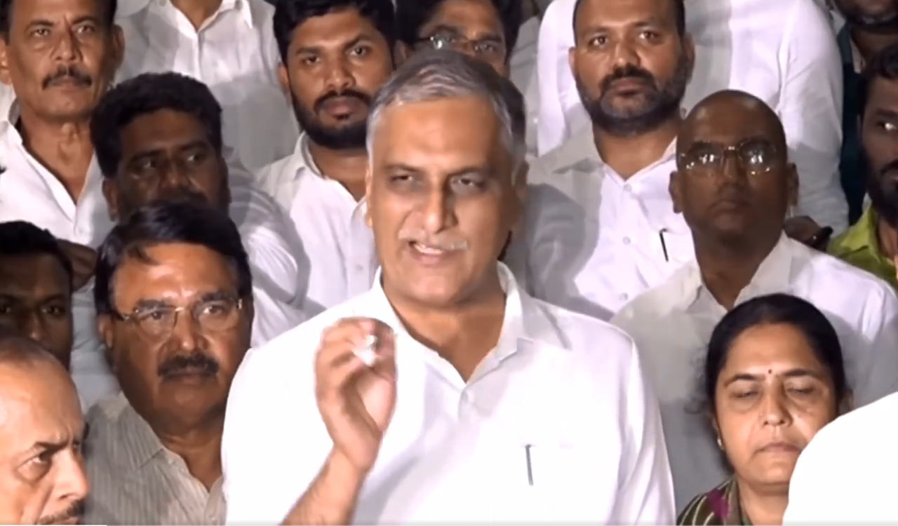 Harish Rao slams Congress government for abuse of power-Telangana Today