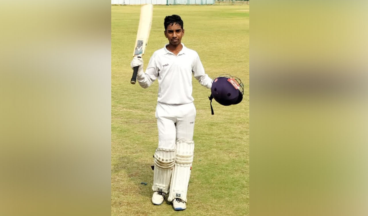 Huzaifa’s explosive 112 and deadly bowling duo power Golconda to massive 237-run victory