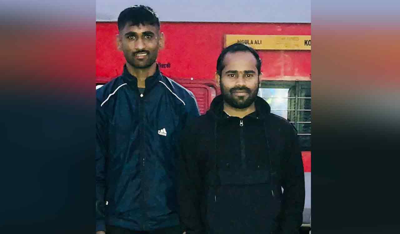 Hyderabad Wrestler Nithin Kumar wins Silver at 12th Senior South India Wrestling Championship 2024