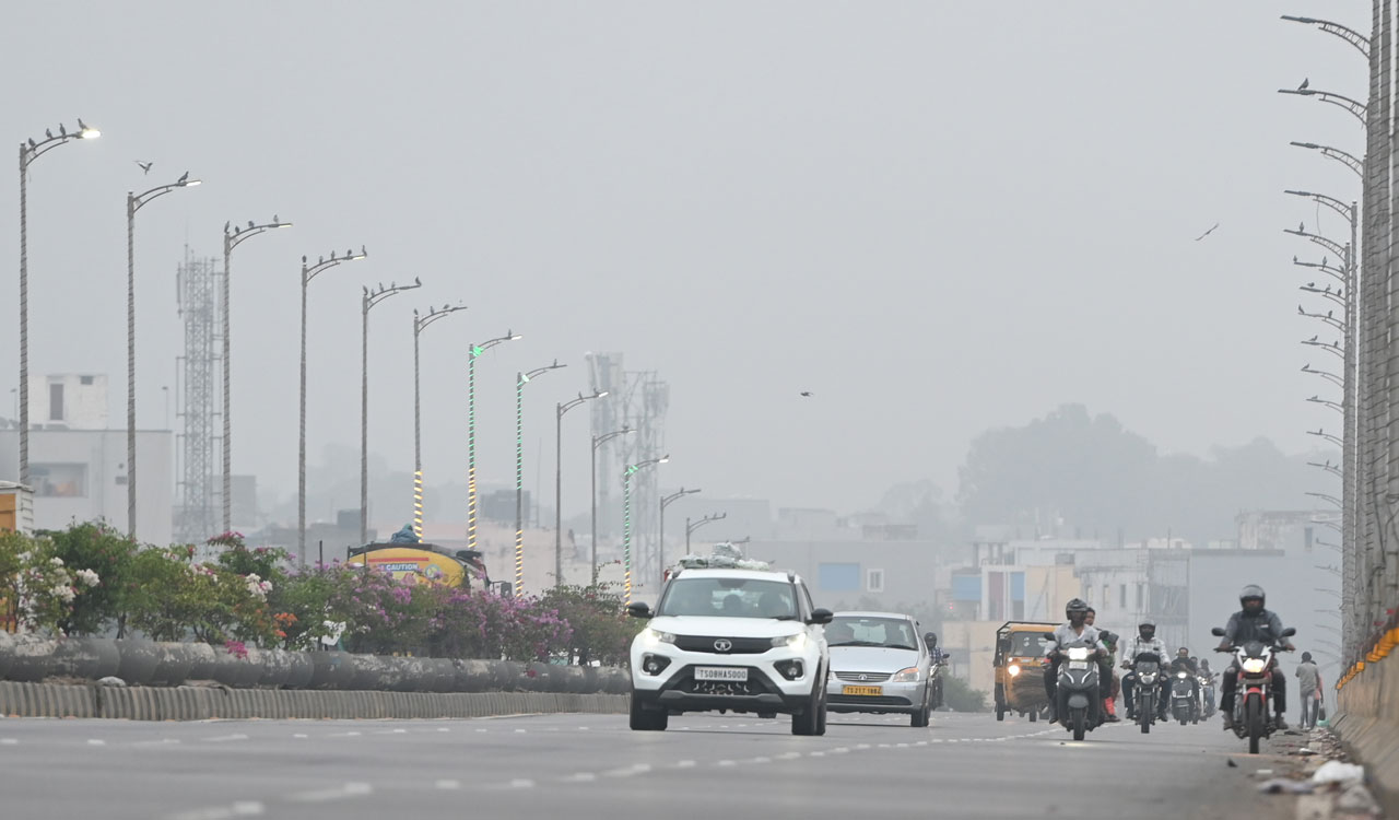 Cold wave conditions grip Telangana, Hyderabad shivers at 9.7 degrees Celsius