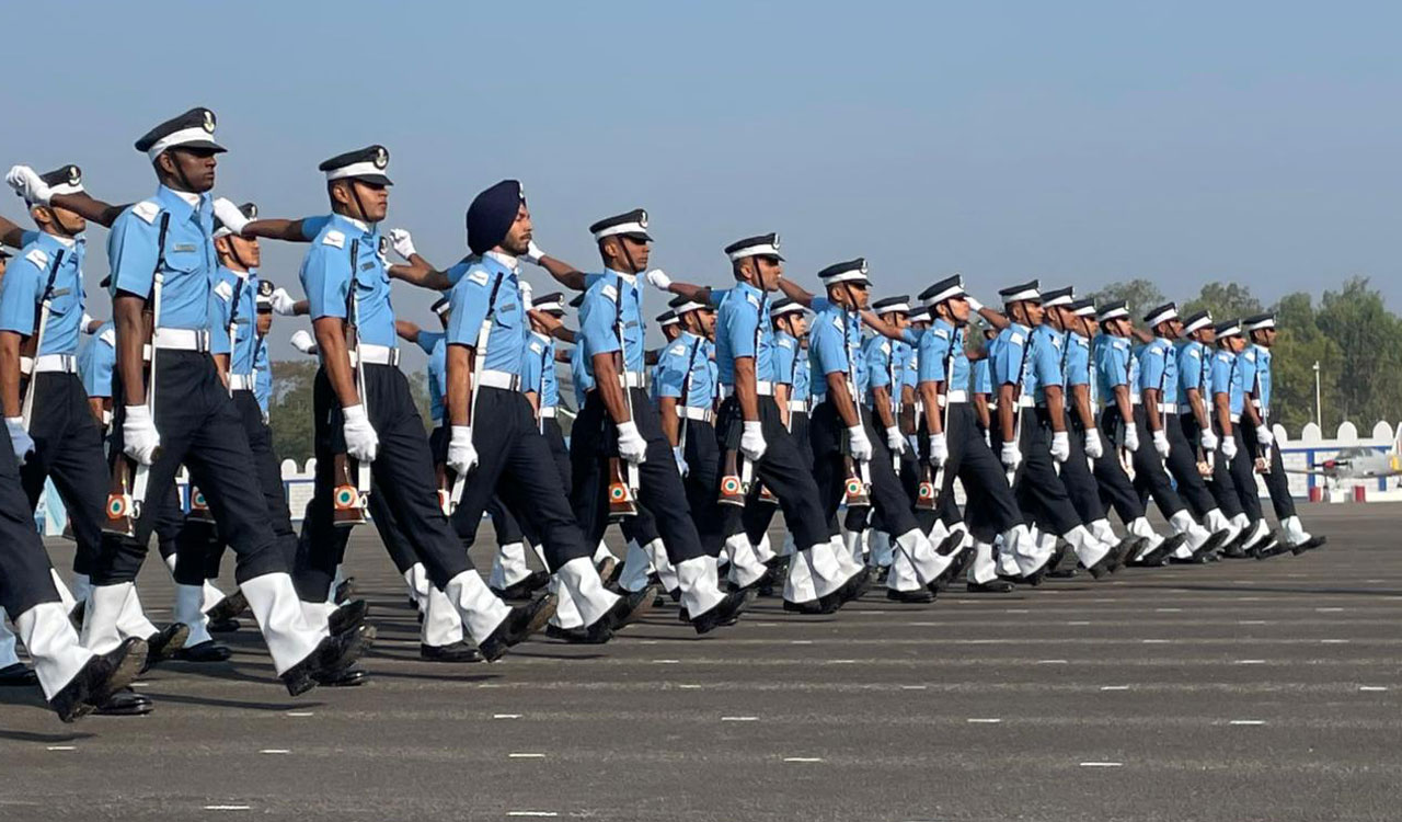 Hyderabad: First batch of weapon system branch officers commissioned into IAF