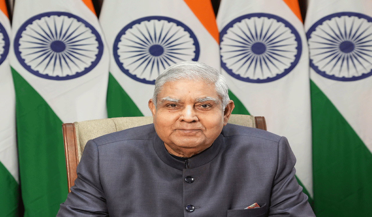 Vice President Dhankhar to pay two-day visit to Telangana