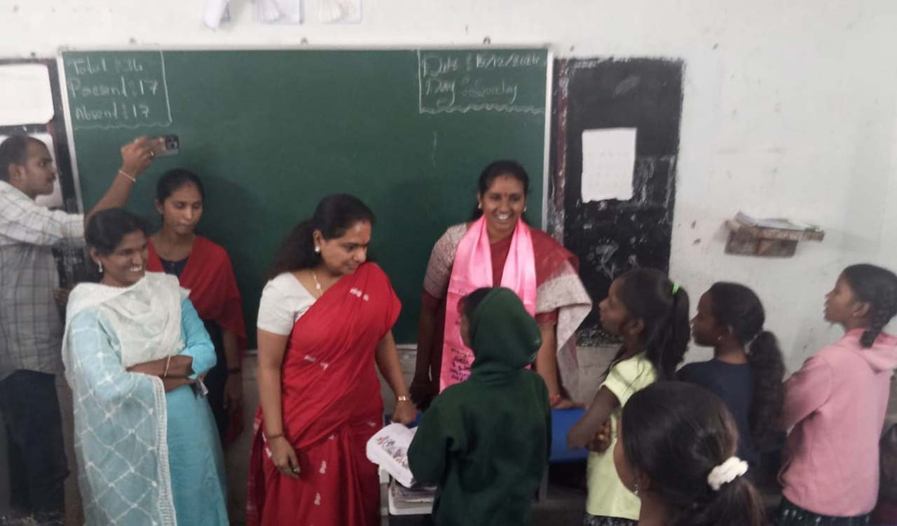 Kavitha demands better food for Kasturba Gandhi Vidyalayas