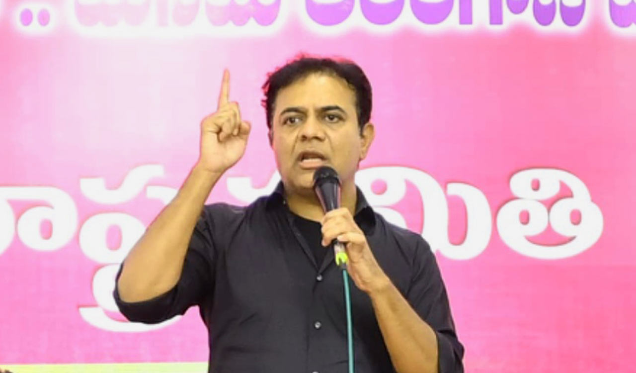 KTR challenges Revanth Reddy to conduct Assembly session for 15 days