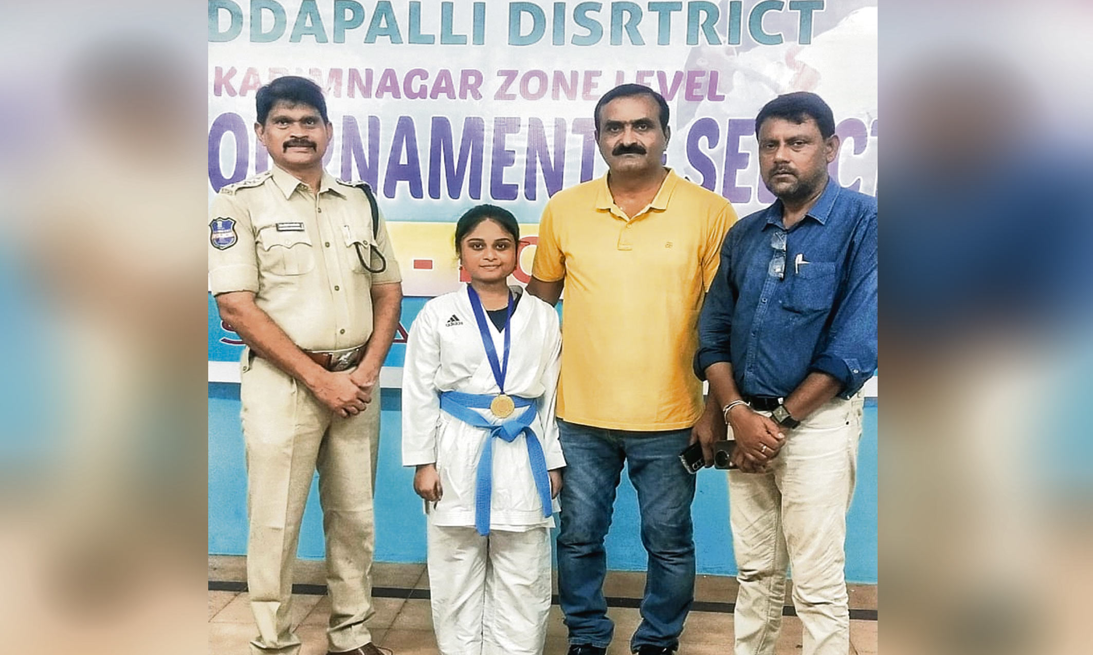 Peddapalli karate kid selected for national competition