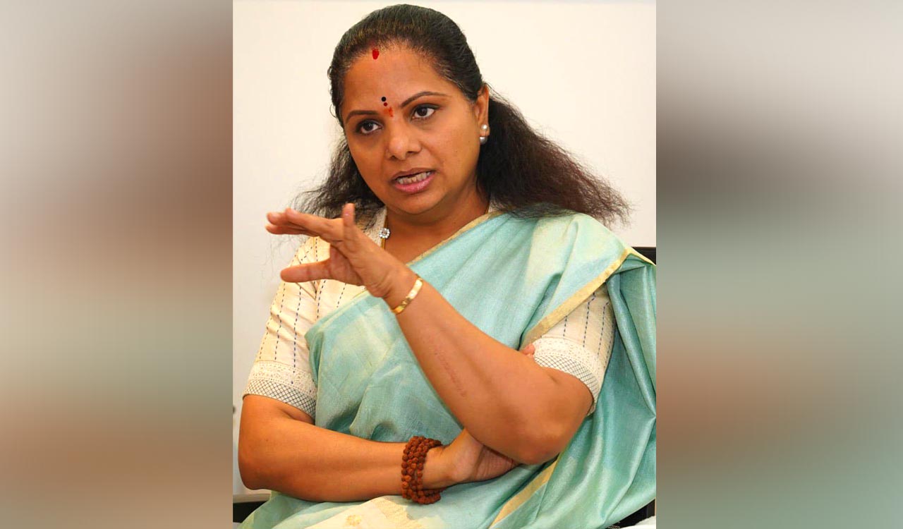 Kavitha demands Congress to pressurise Centre to establish Bayyaram Steel Plant