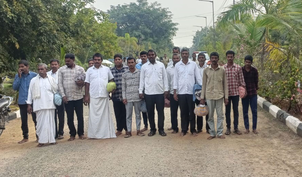 BRS legislators demand withdrawal of cases against Lagacherla farmers