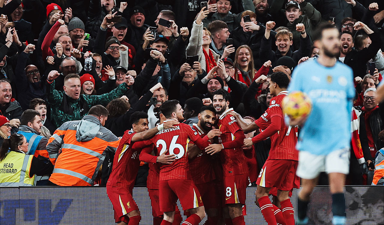 Liverpool beats Manchester City 2-0 to move nine points clear in the ...