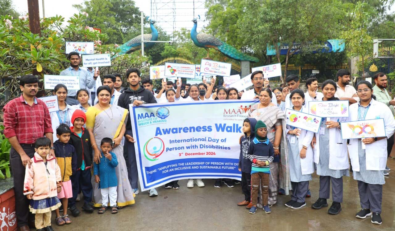 MAA Research Foundation hosts awareness walk for International Day of Persons with Disabilities