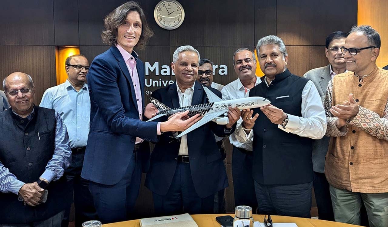 Mahindra University signs MoU with Airbus to create future-ready talent pool in aerospace and digital technologies