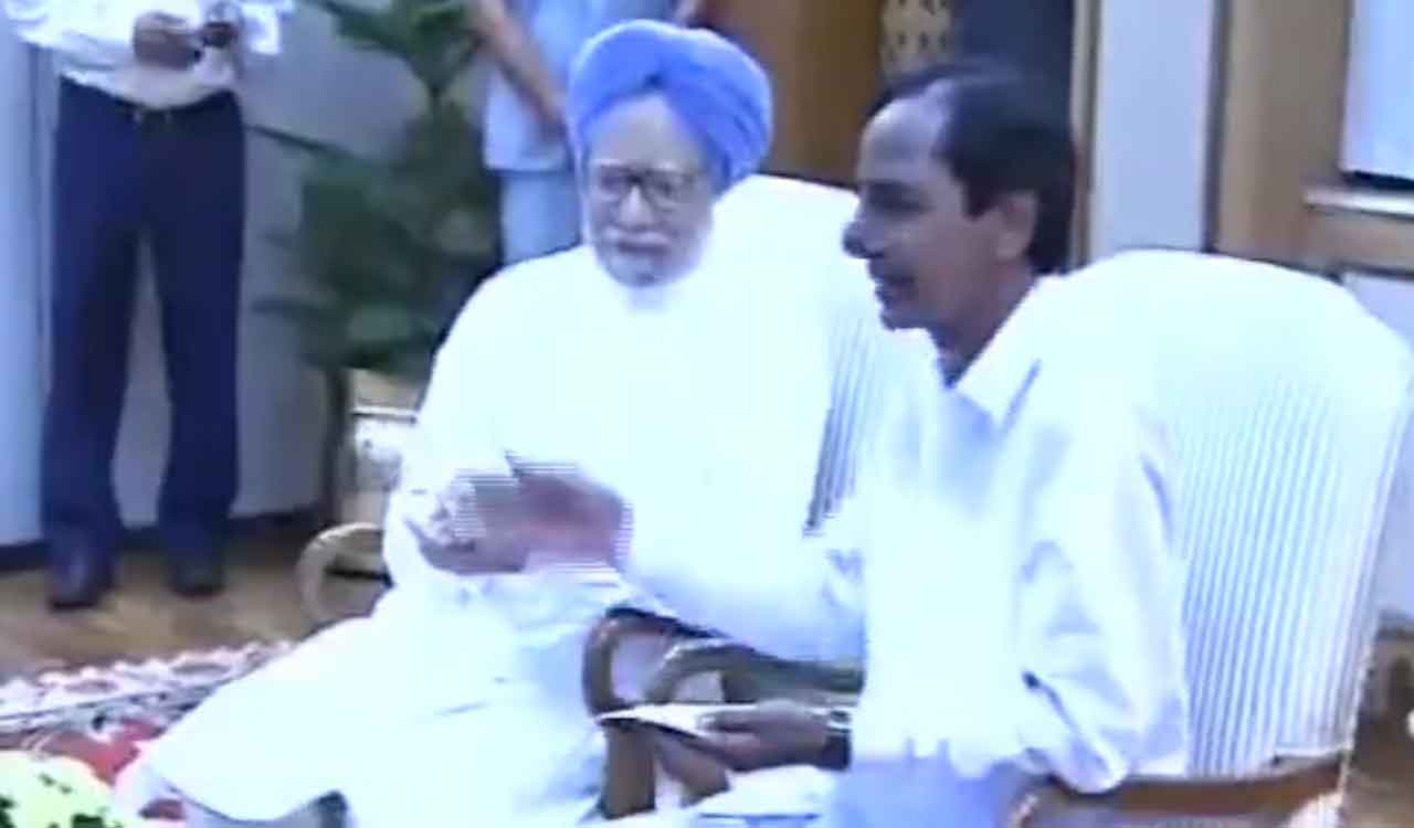 ‘Great loss for the nation’: KCR mourns demise of former Prime Minister Manmohan Singh