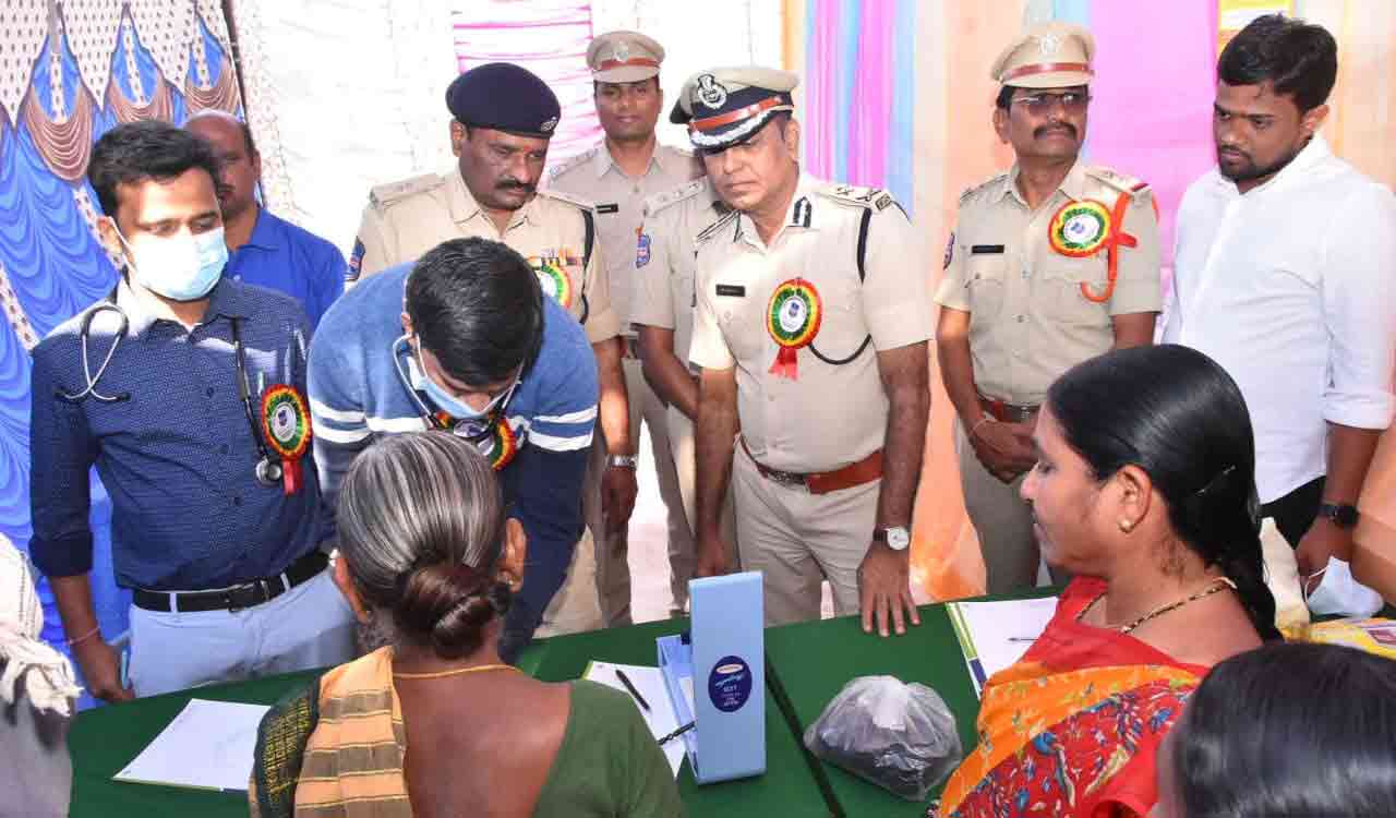 Medical camp organized for dwellers of Maoist-affected villages in Mancherial