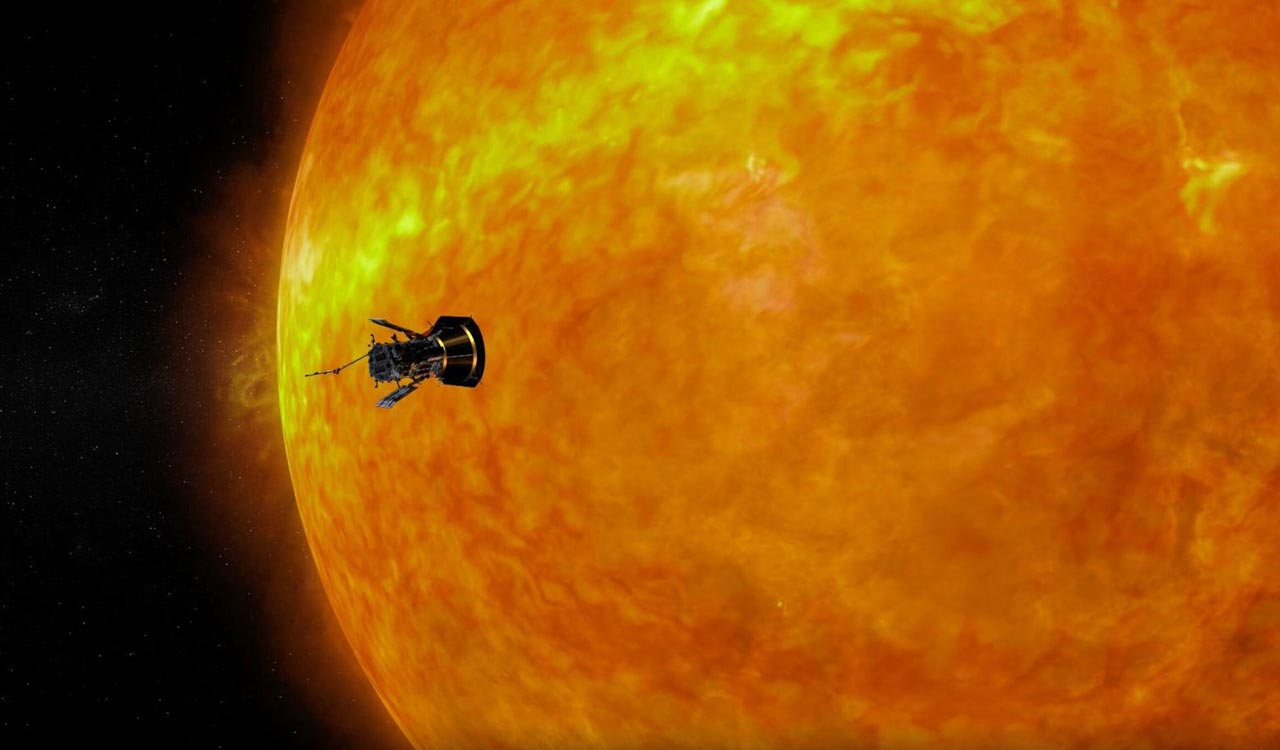 NASA’s Parker Solar Probe turns up the heat with record-breaking sun dive