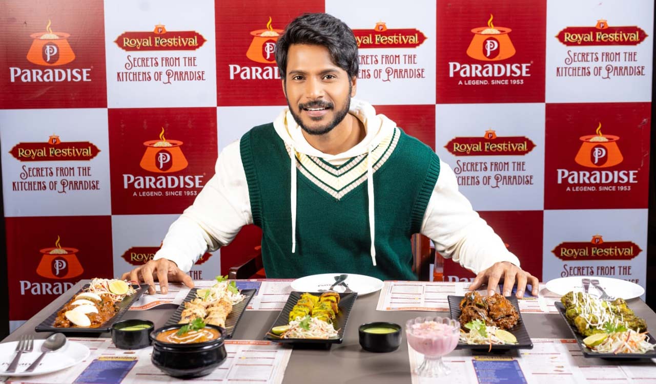 Paradise unveils Royal food Festival endorsed by Tollywood actor Sundeep Kishan