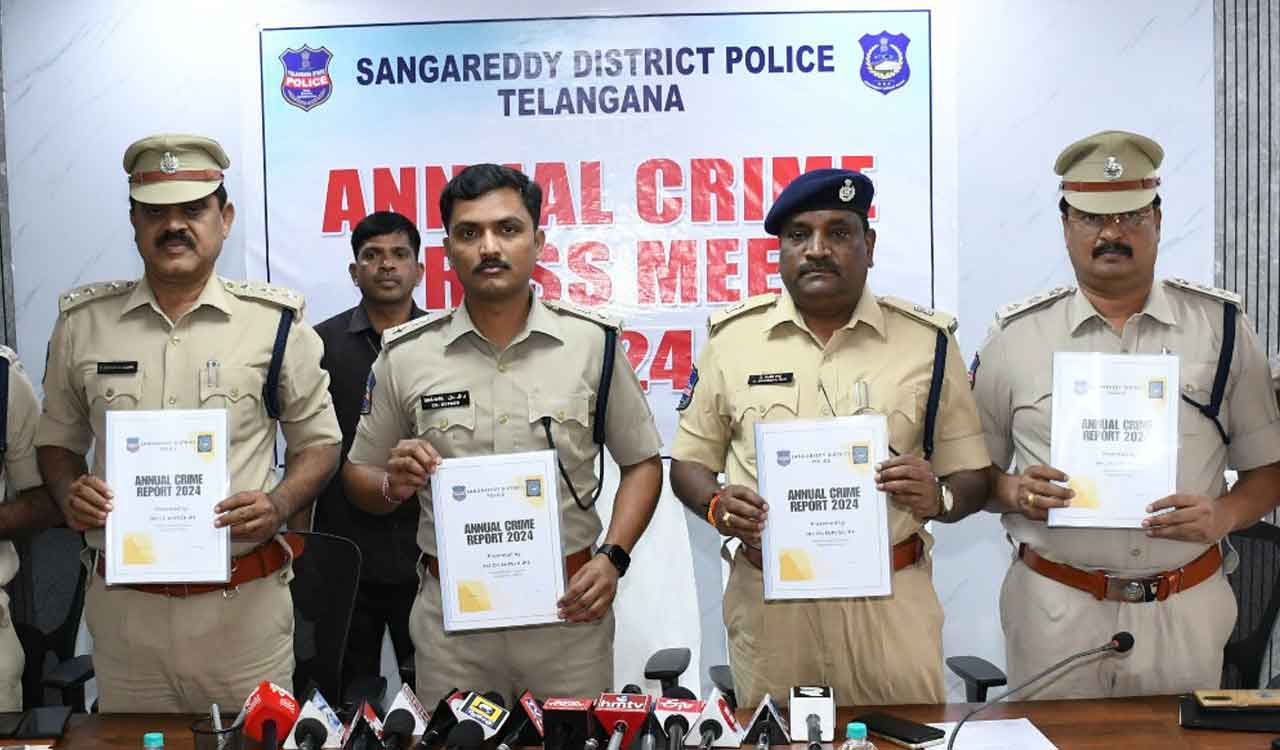 Grave cases go up by 32 per cent in Sangareddy in 2024