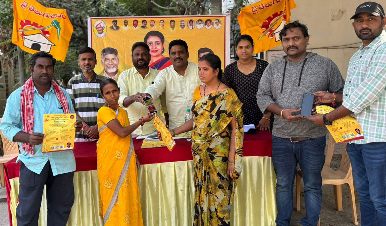 TDP’s membership reaches 73 lakh; 85,000 from Telangana enrol
