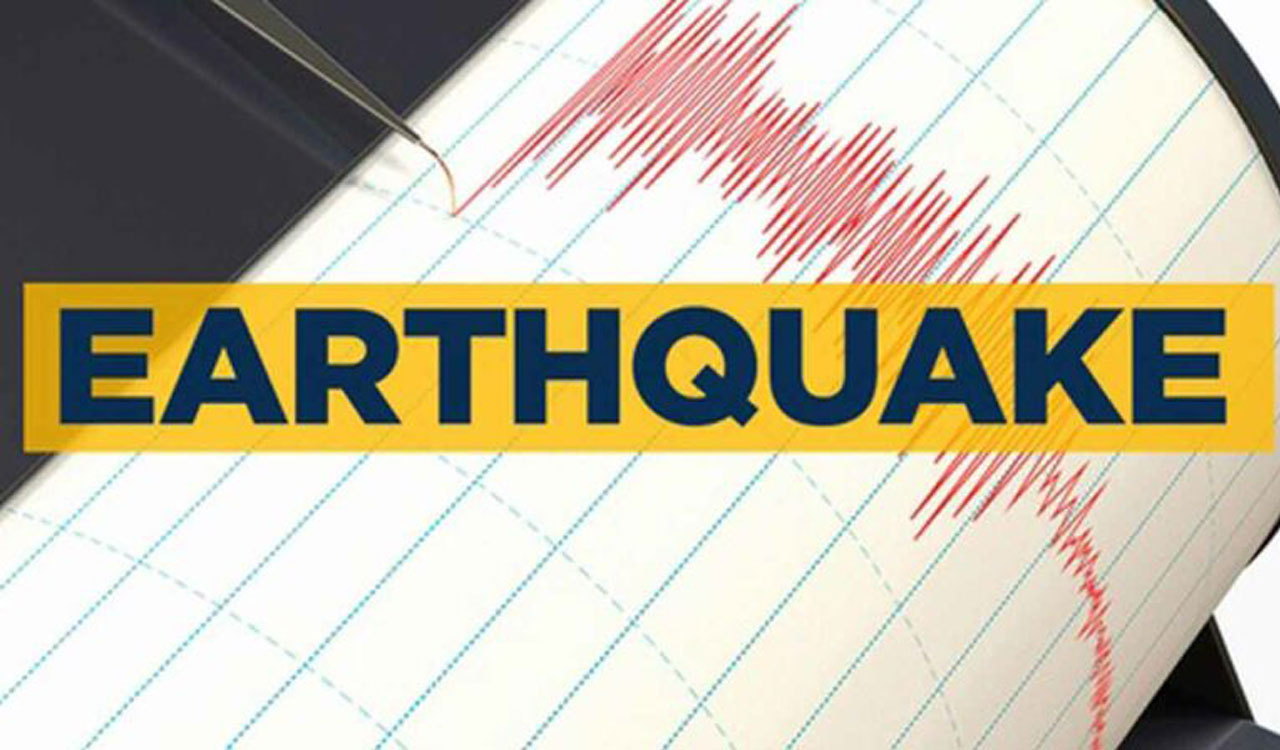 Where was the earthquake today felt