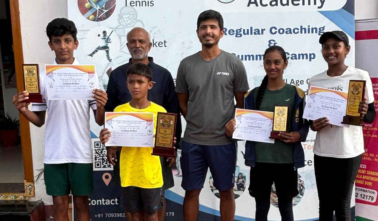 AITA Championship: Telangana's Akshaya wins tennis title