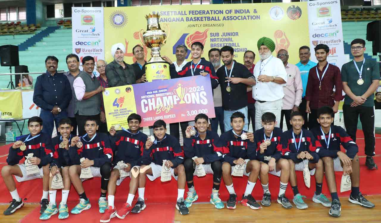 Uttar Pradesh Boys, Tamil Nadu Girls clinch titles at 49th Sub-Junior Basketball Nationals in Hyderabad