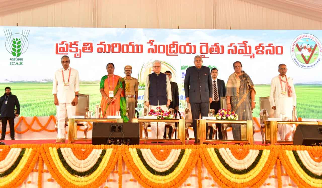 Farmers must be involved in marketing their produce: V-P Jagdeep Dhankhar