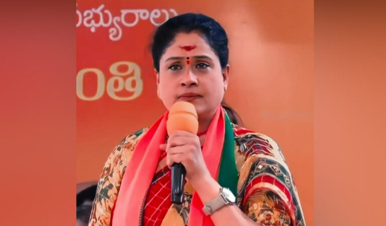 BRS has no right to fight over Telangana Talli, says Vijayashanthi