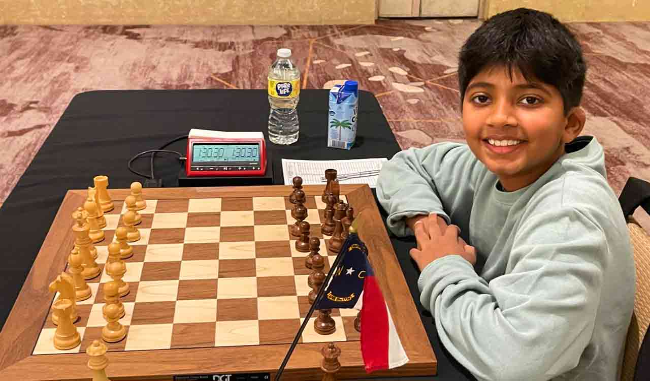 Young Chess prodigy Krishna Kishore Rallabandi wins Brilliant Trophy Juniors Tournament