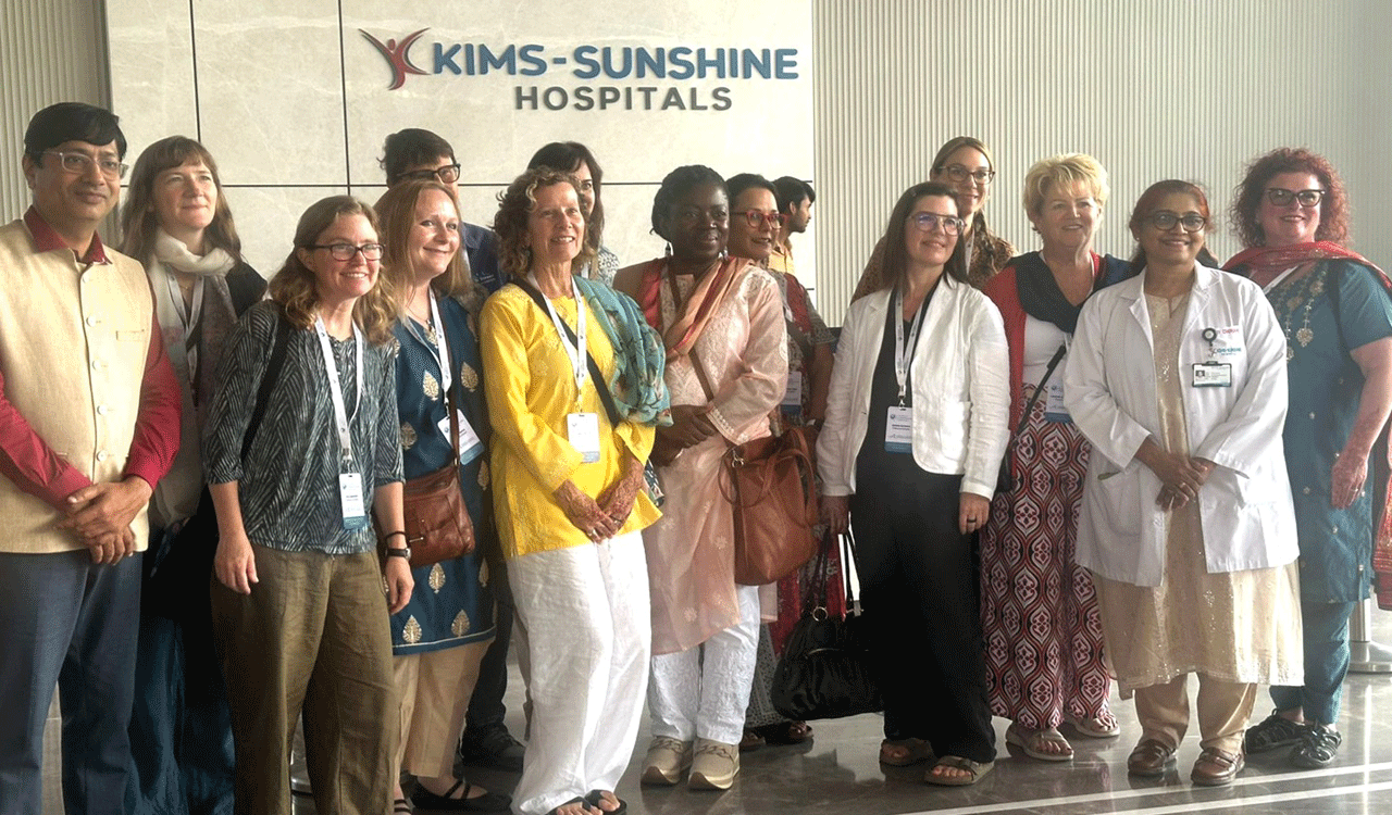 American College of Nurse Midwives visit KIMS Sunshine
