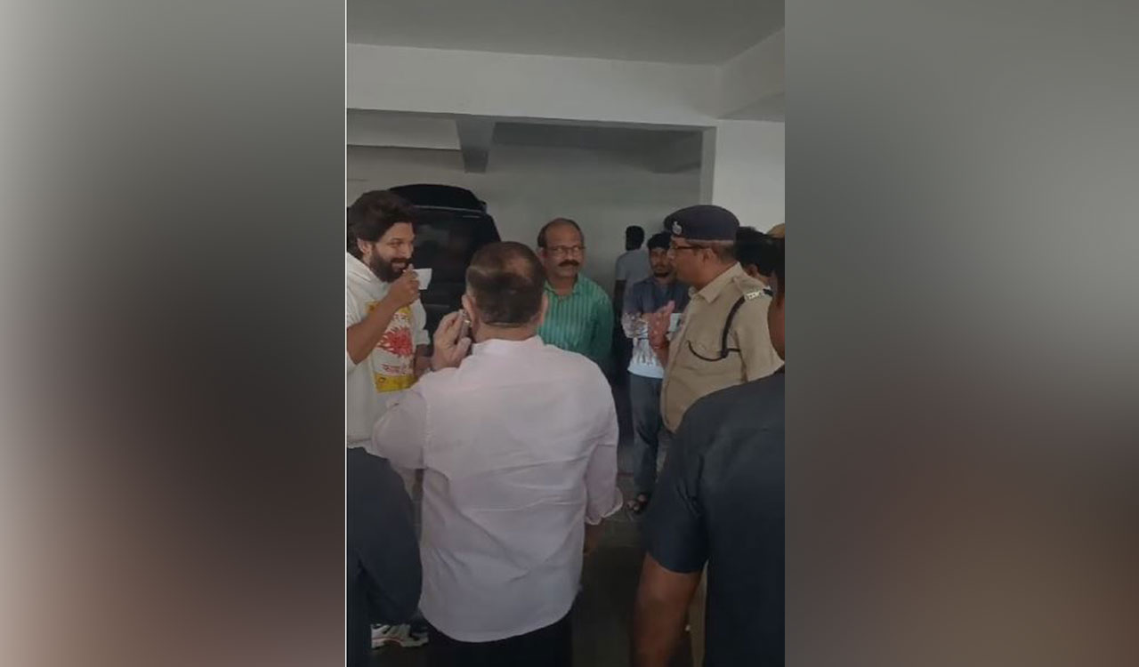Allu Arjun raises objection on how he was arrested; Says police did not let him finish breakfast