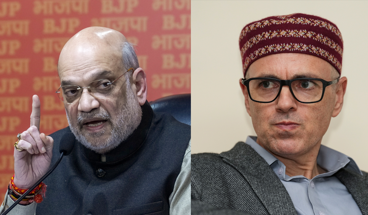 Omar meets with Amit Shah to seek timeline for early statehood restoration