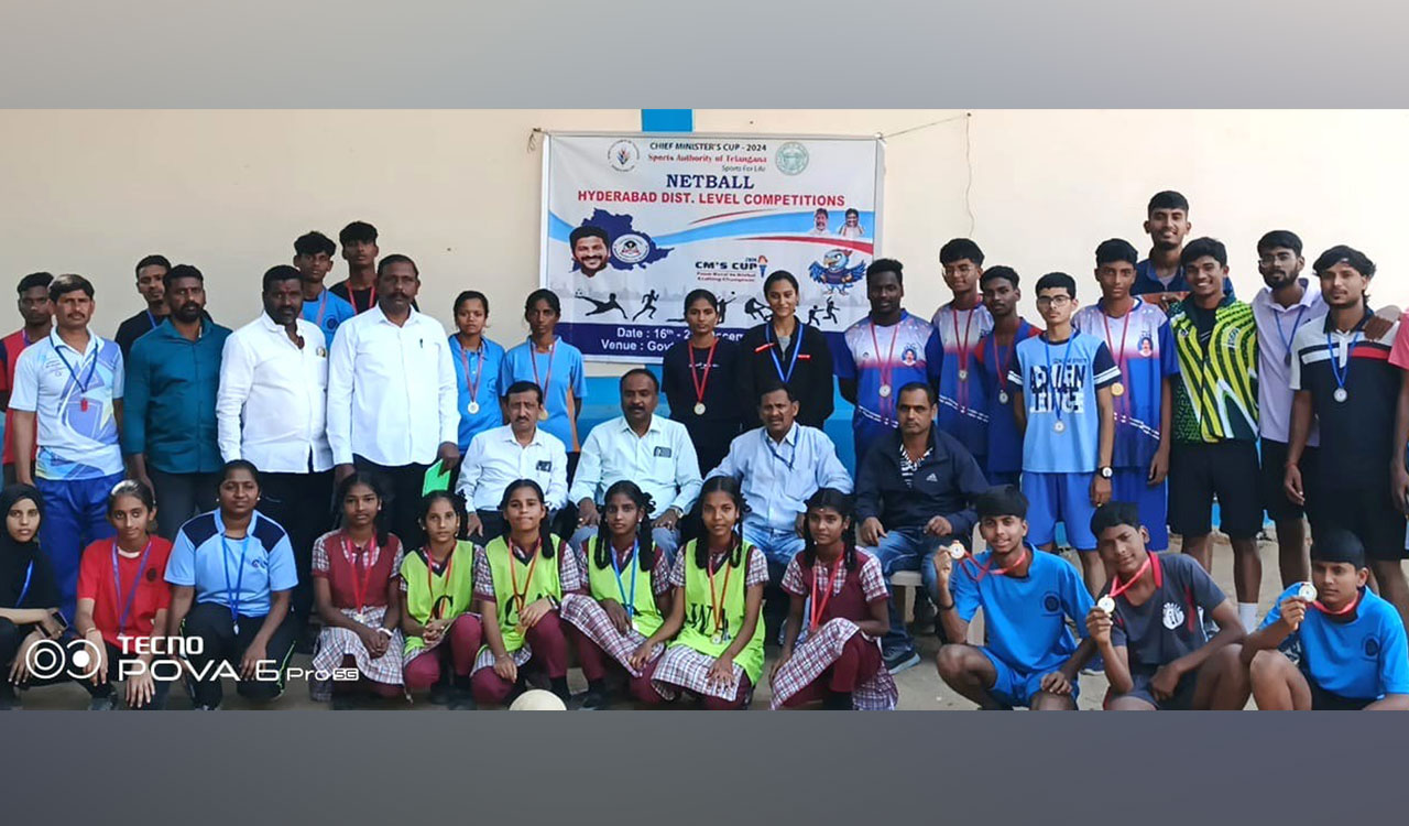 CM Cup: Secunderabad teams clinch netball titles