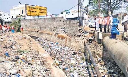 Desilting and dredging of irrigation projects still a loud thinking in Telangana