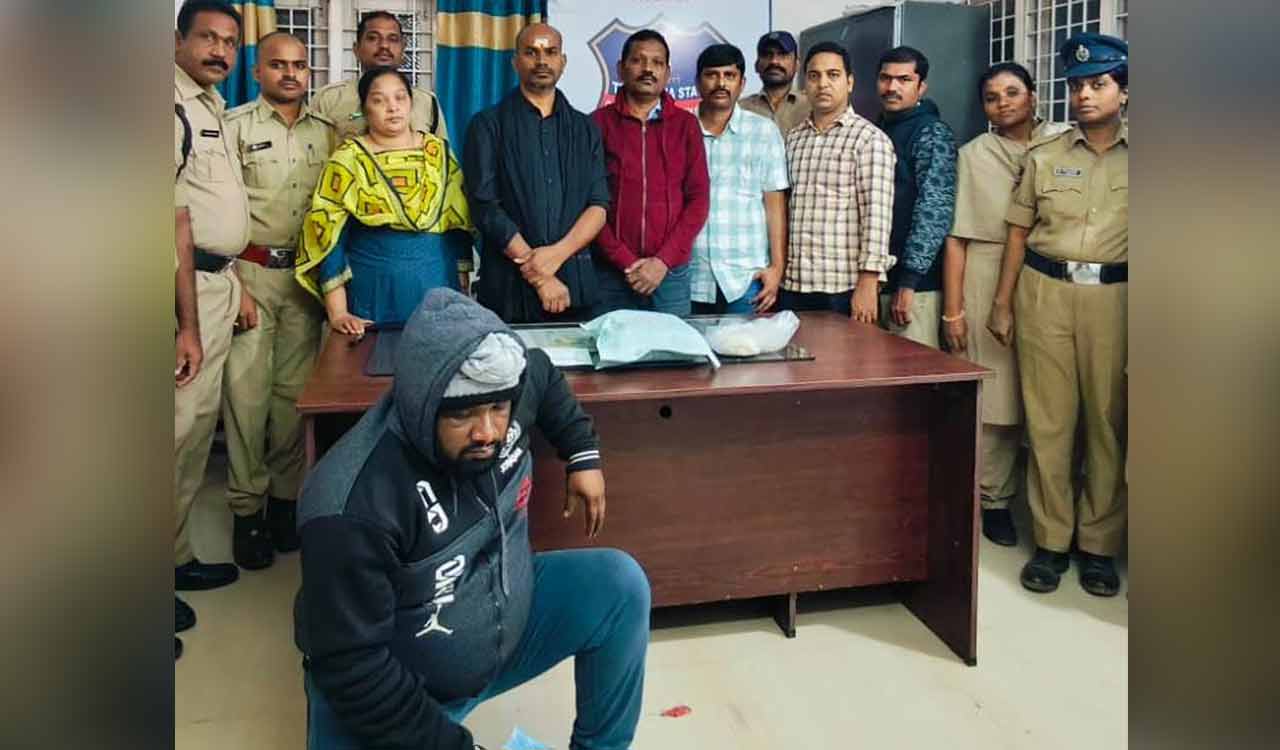 Excise officials seize 2.5 Kg alprazolam in Siddipet