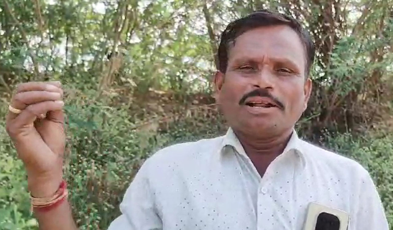Telangana: Nirmal farmer who offered lift to Revanth Reddy on his tractor, appeals for crop loan waiver