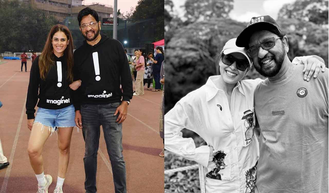 Genelia D’Souza thanks her ‘pops’ for encouraging her to grow up with sports