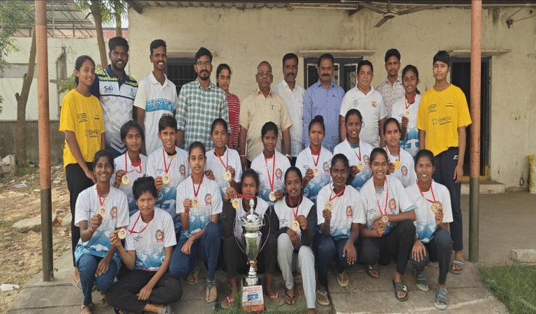 The 46th state level junior championship was held from November 29 to Sunday.