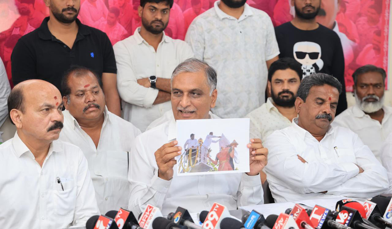 Congress, Revanth Reddy had no role in Telangana formation: Harish Rao