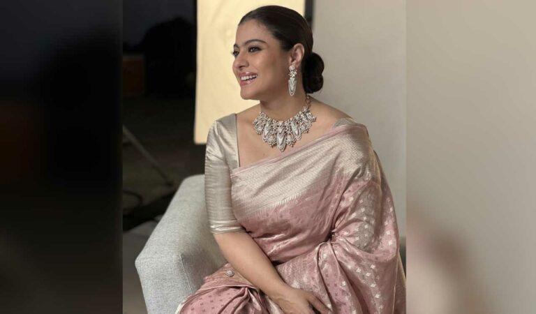 entertainment kajol visits city of joy to seek her mas blessings