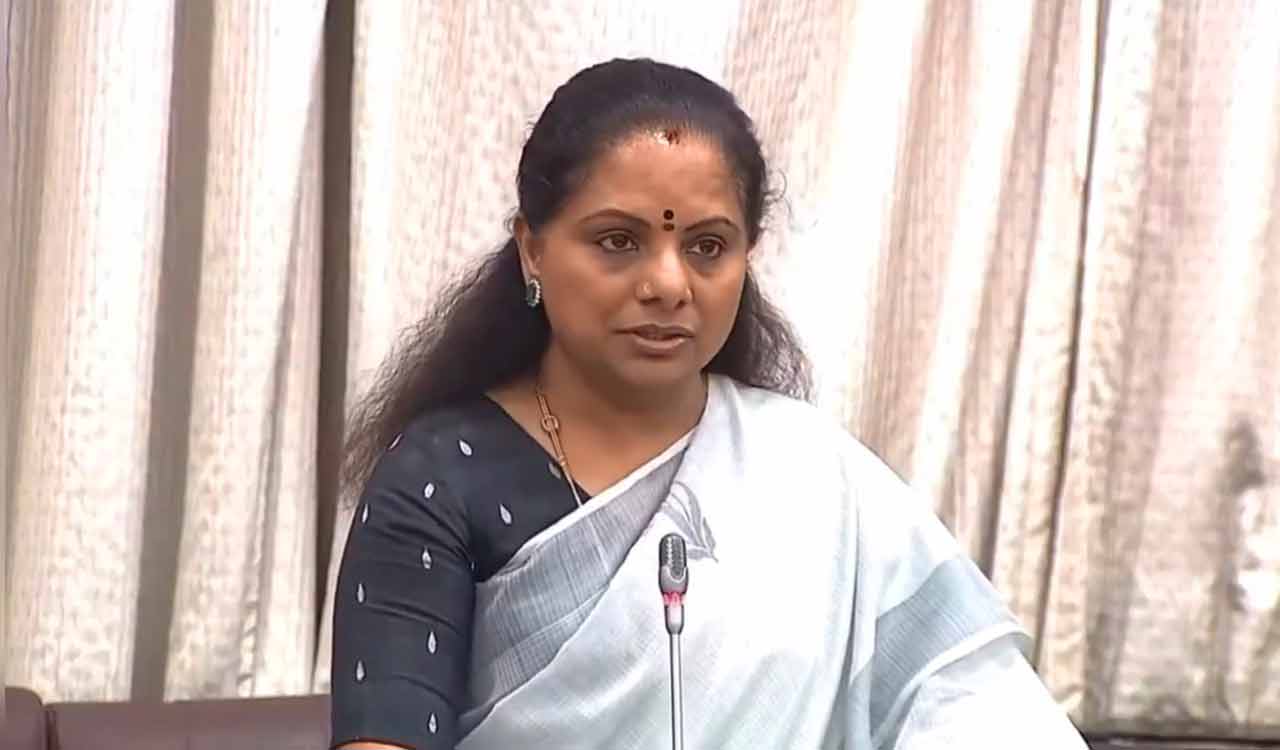 MLC Kavitha demands BJP’s stand on BC caste census, criticises Congress for failed promises