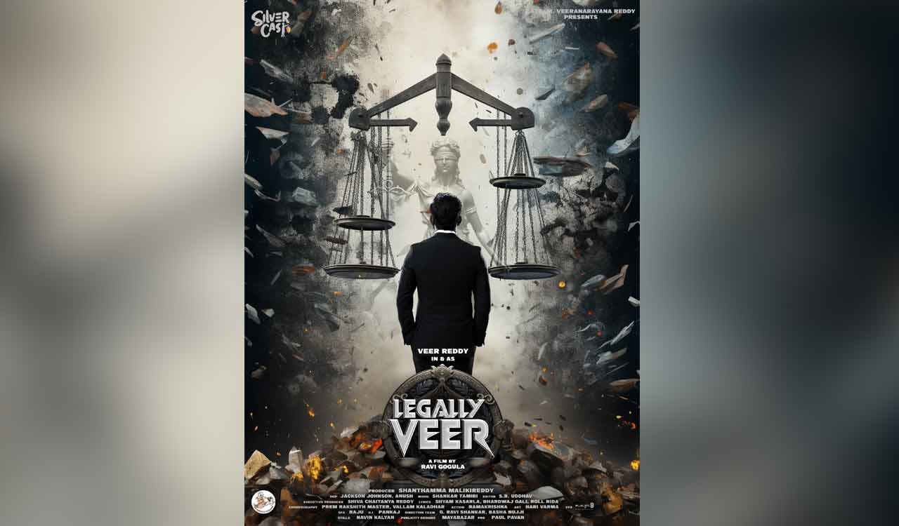 Courtroom drama thriller ‘Legally Veer’ glimpse launched in Hyderabad