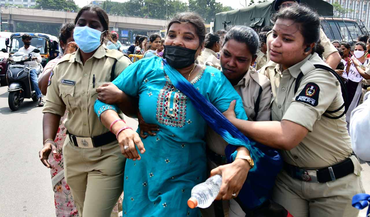 Telangana’s women up in arms against Congress government
