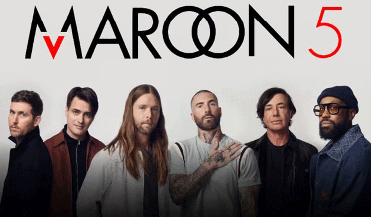 Maroon 5 arrives in Mumbai ahead of their debut concert today