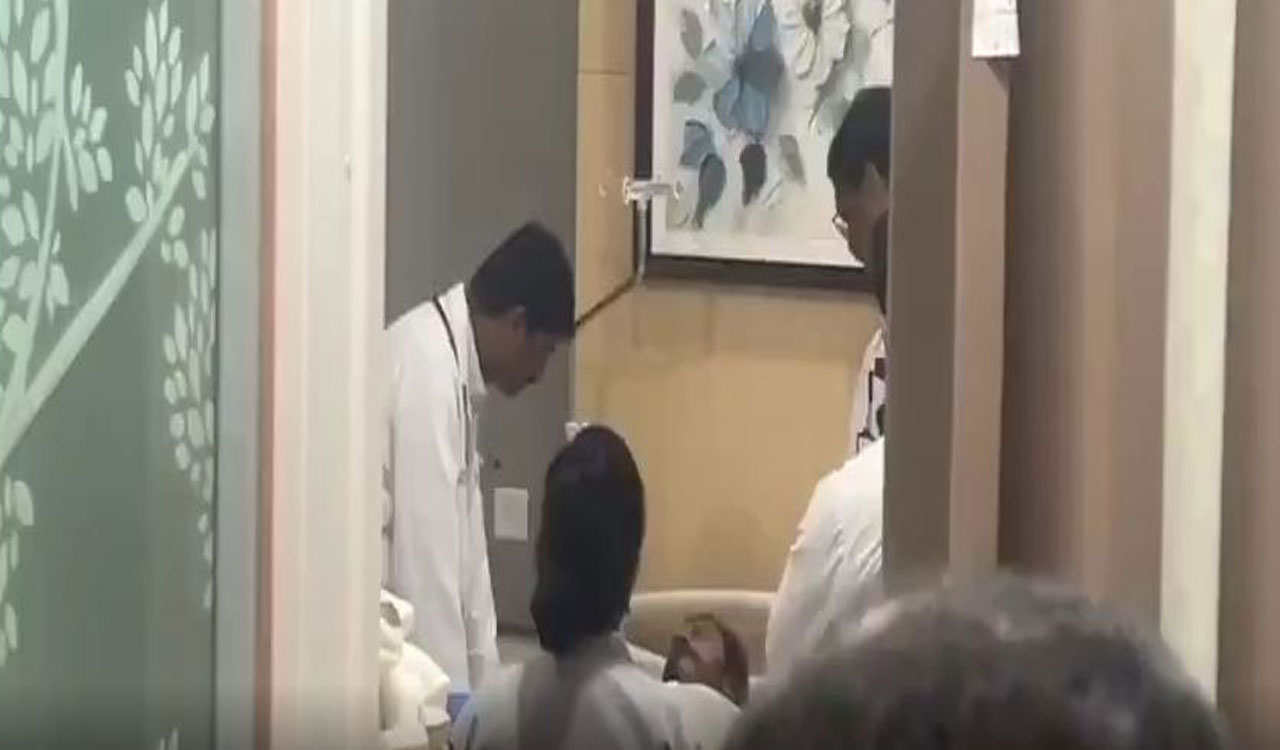 Watch: Actor Mohan Babu hospitalised at Continental Hospitals amid family feud